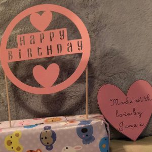 Happy Birthday - Cake Topper