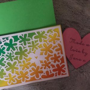 Flowers card