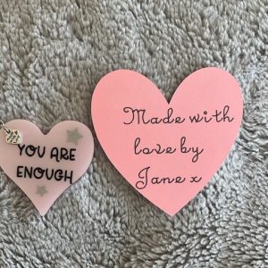 You are enough Keyring